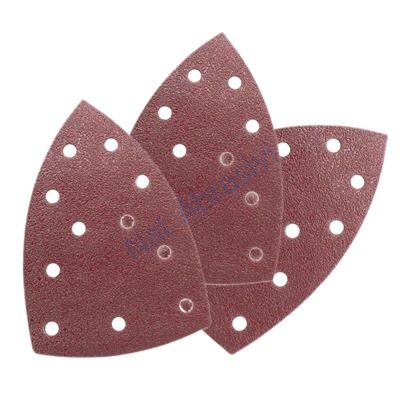 Immagine di MIX TRIANGOLI CREF IN CARTA VEL PER LEGNO 100X145mm 11 FORI