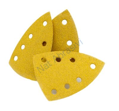 Immagine di MIX TRIANGOLI SCS IN CARTA VEL PER VERNICE 100X145mm 7 FORI PER VERNICE
