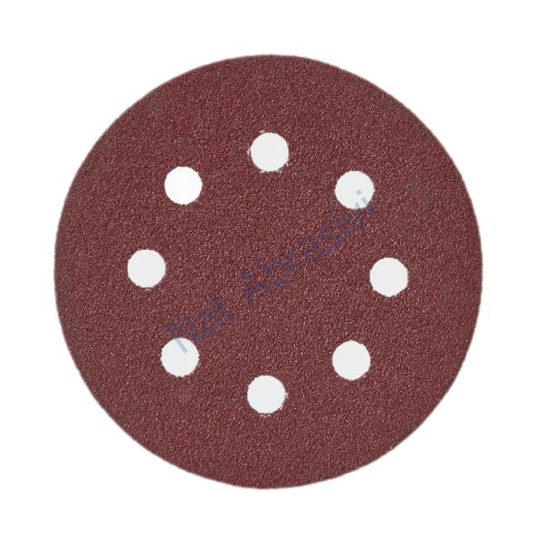 Immagine di DISCHI CREF IN CARTA VEL PER LEGNO d.125MM 8 fori