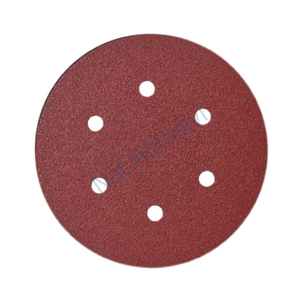 Immagine di DISCHI CREF IN CARTA VEL PER LEGNO d.150mm 6 FORI