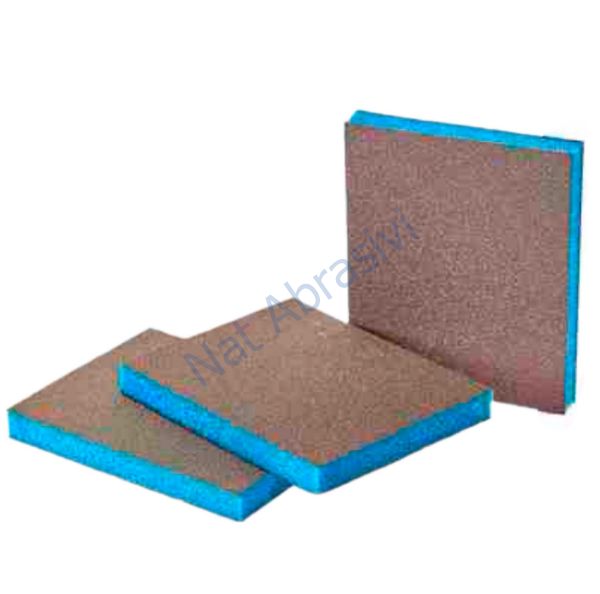 Immagine di SPUGNE SAF100 FLESSIBILI ABRASIVE SU 2 LATI 120x98x13mm