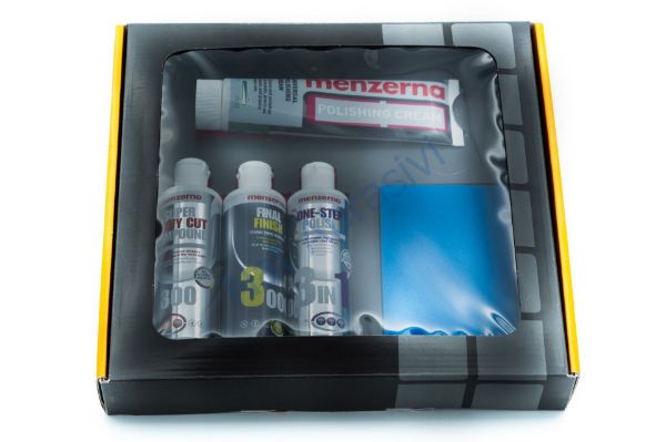 Immagine di KIT LUCIDATURA MANUALE VELOCE CARROZZERIA E NAUTICA - conf. da 1 Kit  
