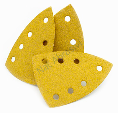 Immagine di TRIANGOLI SCS IN CARTA VEL 100X145mm 7 FORI